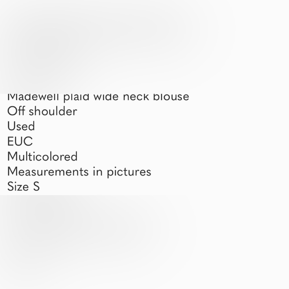 Madewell top - Picture 8 of 8